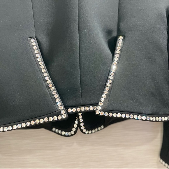 PHILIPP PLEIN EMBELLISHED BLAZER SIZE MEDIUM - Picture 3 of 12
